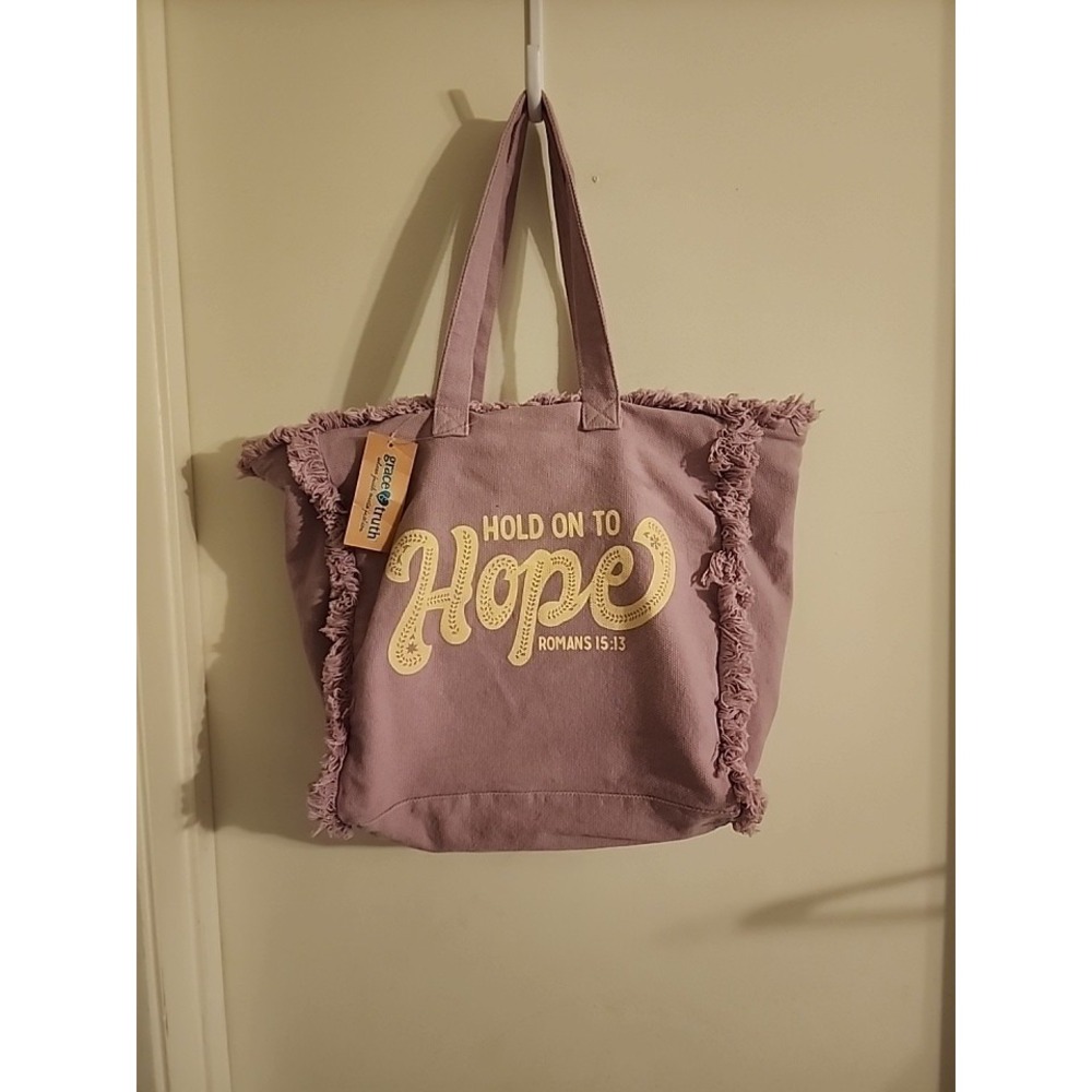 Grace And Truth Tote Bag for Women Lilac / Purple